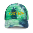 KMTWF In Gold Embroidery on Tie-Dye Hat