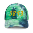 5813 In Gold Embroidery on Tie-Dye Hat