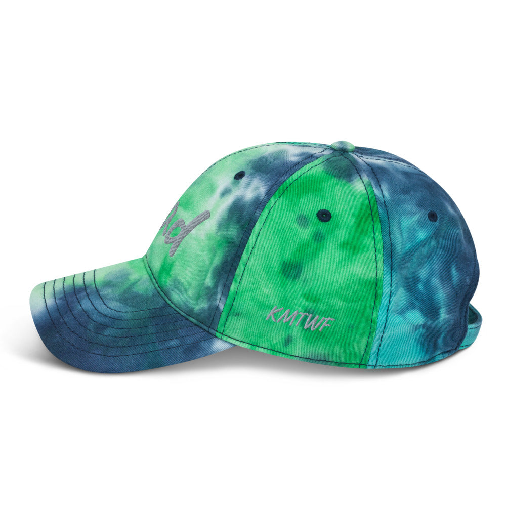 Lead In Silver Embroidery on Tie-Dye Hat