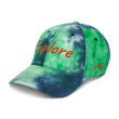 Explore In Amber Embroidery on Tie-Dye Hat