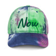 Now In Emerald Embroidery on Tie-Dye Hat