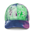 5813 In Pearl Embroidery on Tie-Dye Hat