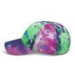 Dream In Sapphire Embroidery on Tie-Dye Hat