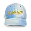 KMTWF In Gold Embroidery on Tie-Dye Hat