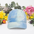 Inspire More In Diamond Embroidery on Tie-Dye Hat