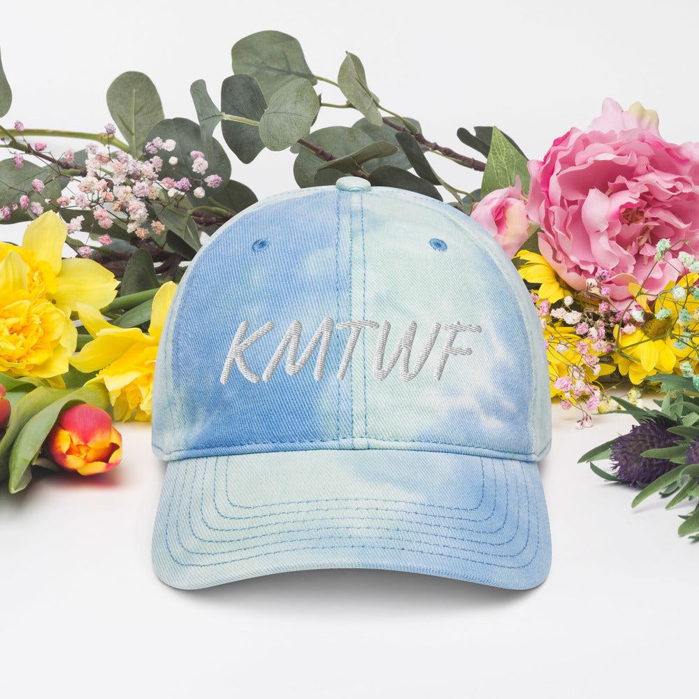 KMTWF In Pearl Embroidery on Tie-Dye Hat