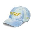 KMTWF In Gold Embroidery on Tie-Dye Hat