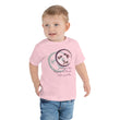 Courage To Begin Haiku With Fish on Toddler Short Sleeve T-Shirt