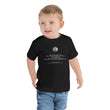 Binary Instructions To Keep Moving The World Forward With Venusian Earth In White on Toddler Short Sleeve T-Shirt