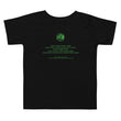 Binary Instructions To Keep Moving The World Forward With Venusian Earth In Green on Toddler Short Sleeve T-Shirt