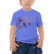 Life Is An Encore Haiku With Wren on Toddler Short Sleeve T-Shirt