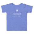 Binary Instructions To Keep Moving The World Forward With Venusian Earth In White on Toddler Short Sleeve T-Shirt