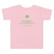 Binary Instructions To Keep Moving The World Forward With Venusian Earth In Green on Toddler Short Sleeve T-Shirt