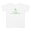 Binary Instructions To Keep Moving The World Forward With Venusian Earth In Green on Toddler Short Sleeve T-Shirt