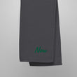 Now In Emerald Embroidery on Turkish Cotton Towel