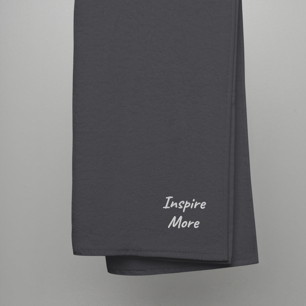 Inspire More In Diamond Embroidery on Turkish Cotton Towel