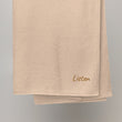 Listen In Copper Embroidery on Turkish Cotton Towel