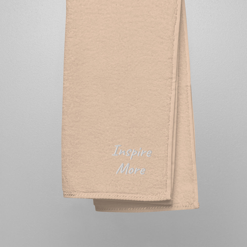 Inspire More In Diamond Embroidery on Turkish Cotton Towel