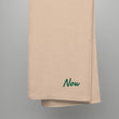 Now In Emerald Embroidery on Turkish Cotton Towel