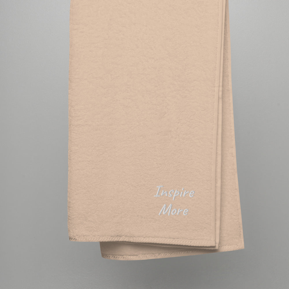 Inspire More In Diamond Embroidery on Turkish Cotton Towel