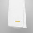 Persistence In Gold Embroidery on Turkish Cotton Towel