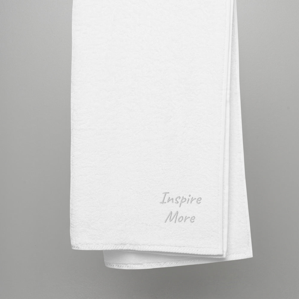 Inspire More In Diamond Embroidery on Turkish Cotton Towel