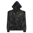 5813 In Gold Embroidery on Unisex Tie-Dye Hoodie