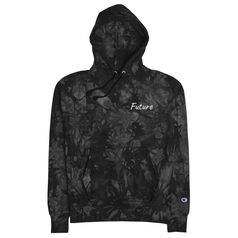 Future In Pearl Embroidery on Unisex Tie-Dye Hoodie