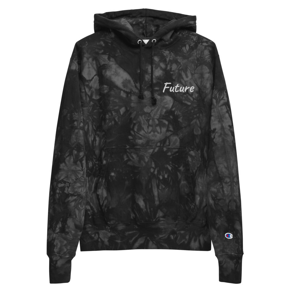 Future In Pearl Embroidery on Unisex Tie-Dye Hoodie