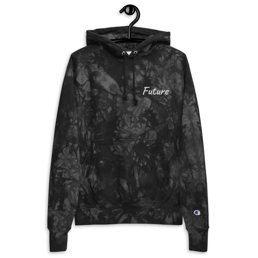 Future In Pearl Embroidery on Unisex Tie-Dye Hoodie