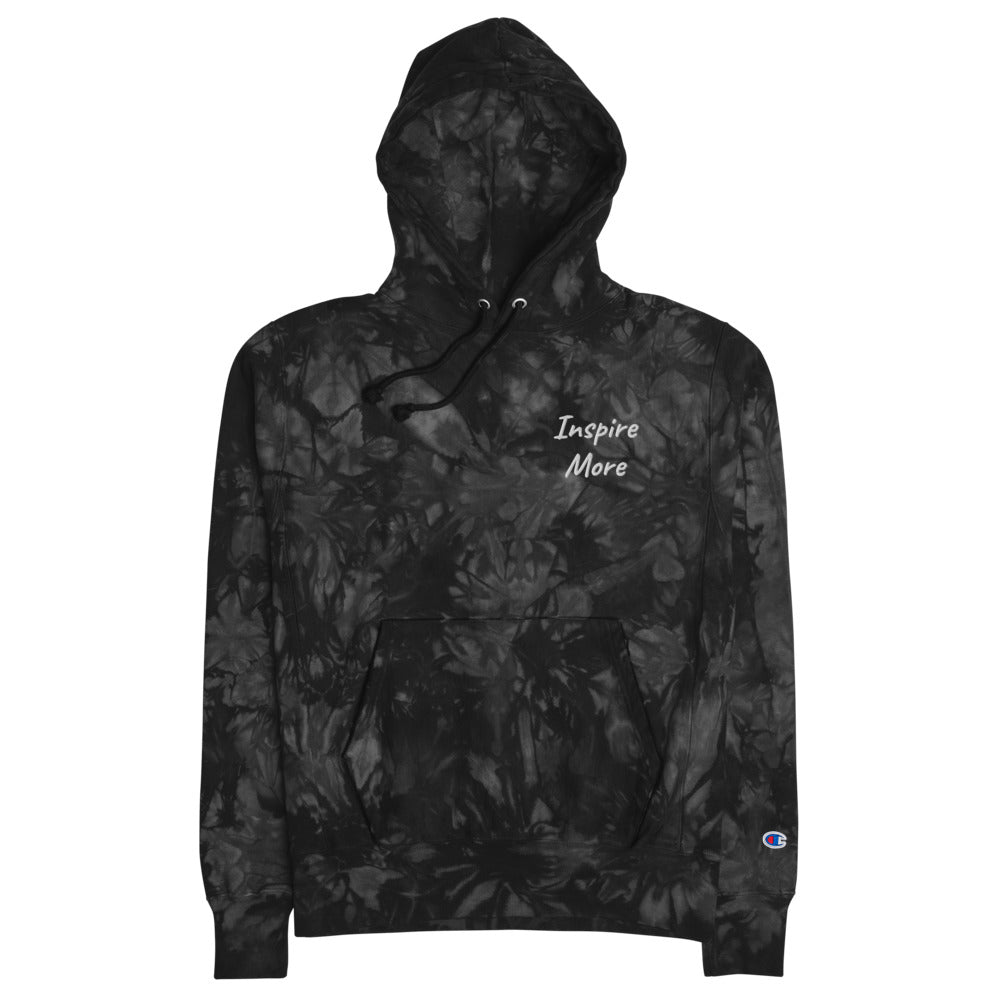 Inspire More In Diamond Embroidery on Unisex Tie-Dye Hoodie