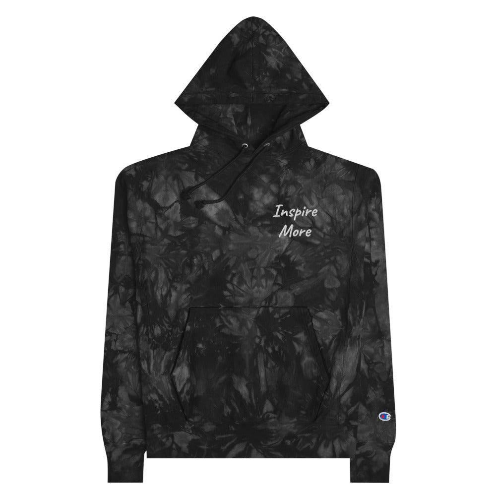 Inspire More In Diamond Embroidery on Unisex Tie-Dye Hoodie