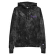 Truth In Amethyst Embroidery on Unisex Tie-Dye Hoodie