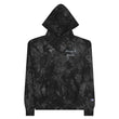 Money & Wealth In Silver Embroidery on Unisex Tie-Dye Hoodie