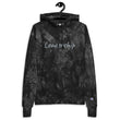 Leadership In Silver Embroidery on Unisex Tie-Dye Hoodie