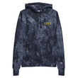 5813 In Gold Embroidery on Unisex Tie-Dye Hoodie