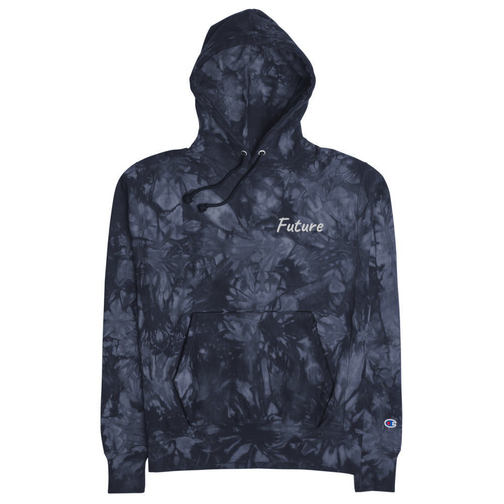 Future In Pearl Embroidery on Unisex Tie-Dye Hoodie