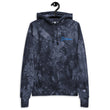 Dream In Sapphire Embroidery on Unisex Tie-Dye Hoodie