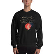 Believe To Win Haiku With Sun Tree on Unisex Crew Neck Sweatshirt