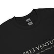 5813 Ventures Logo In Pearl on Unisex Crew Neck Sweatshirt