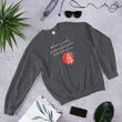 Believe To Win Haiku With Sun Tree on Unisex Crew Neck Sweatshirt