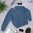 5813 Ventures Logo In Pearl on Unisex Crew Neck Sweatshirt