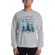 Remember Your Heritage Haiku With Trees on Unisex Crew Neck Sweatshirt