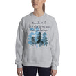 Remember Your Heritage Haiku With Trees on Unisex Crew Neck Sweatshirt