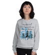 Remember Your Heritage Haiku With Trees on Unisex Crew Neck Sweatshirt