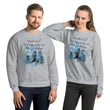 Remember Your Heritage Haiku With Trees on Unisex Crew Neck Sweatshirt