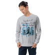 Remember Your Heritage Haiku With Trees on Unisex Crew Neck Sweatshirt