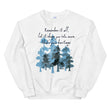 Remember Your Heritage Haiku With Trees on Unisex Crew Neck Sweatshirt