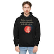 Believe To Win Haiku With Sun Tree on Unisex Fleece Hoodie