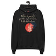 Believe To Win Haiku With Sun Tree on Unisex Fleece Hoodie